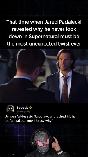 That time when Jared Padalecki revealed why he never look down in Supernatural