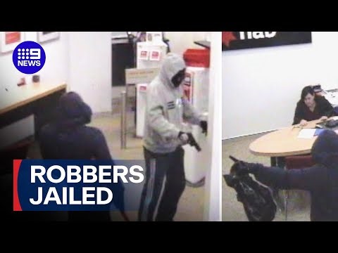 Bank robbers sentenced over armed heist more than a decade ago | 9 News Australia
