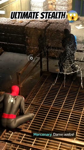 Taskmaster Didn’t Expect This 🤔 | Spider-Man Remastered PS5 #shorts #spiderman