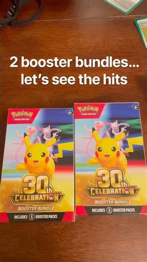 Opened two 30th Booster Bundles.. let’s see the hits #pokemon #pokemontcg #pokemoncards #sir #mewtwo