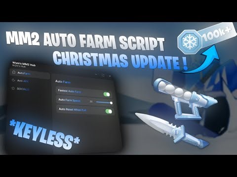 ❄️ MM2 SCRIPT - NEW AUTO FARM _ CHRISTMAS UPDATE 2026 🏂 _KEYLESS_ PASTEBIN❄️