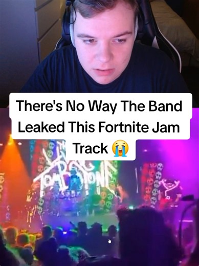 There's No Way The Band Leaked This Fortnite Jam Track 😭 #fortnite #fortnitenews #fortniteupdate #fivenightsatfreddys #galixcey @Fortnite Official