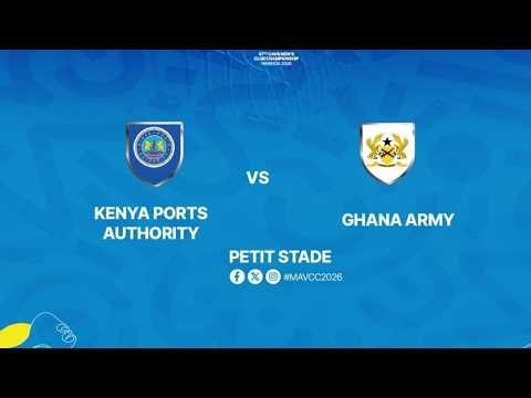 DAY 4/ POOL B / GHANA ARMY (GHA) VS KENYA PORTS AUTHORITY (KEN)