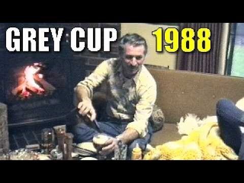 November 27, 1988 – Grey Cup Living Room Watch Party | Winnipeg Blue Bombers vs BC Lions
