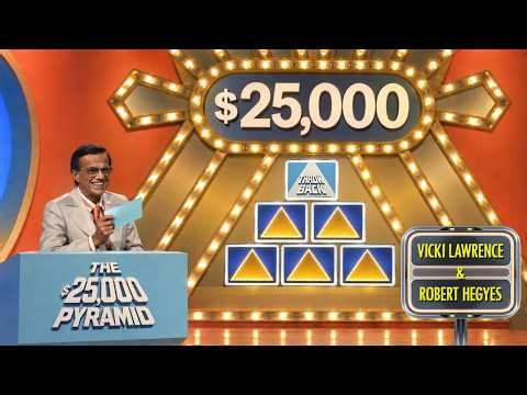 The $25,000 Pyramid|Vicki Lawrence & Robert Hegyes|Bill Cullen