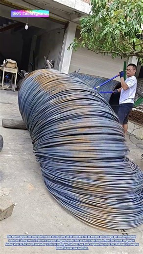 Steel Unleashed: How Rebar Decoilers Unlock Construction Wire Coils