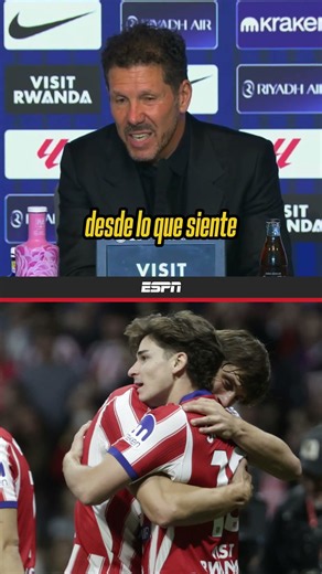 ¡SIMEONE DESTACÓ EL GESTO DE JULIÁN ÁLVAREZ! | #Shorts