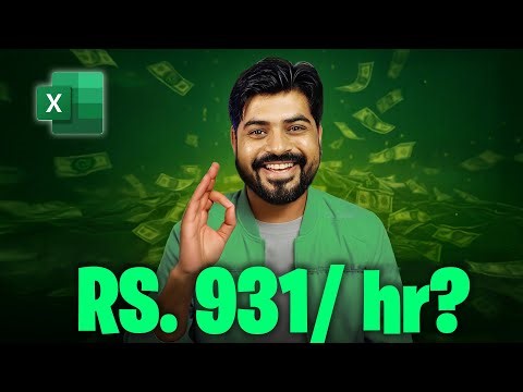 Excel Freelancers charging Rs. 931/hour??