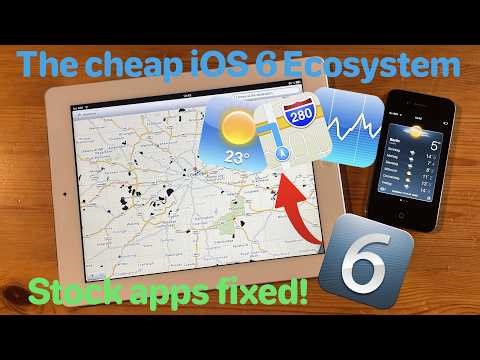 Reliving the complete iOS 6 Experience (Fixing stock apps) - Part 3/3