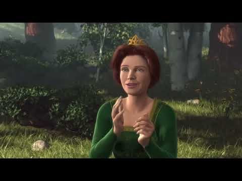 shrek 1 fiona sings to bird dub 1