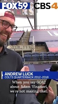Colt alumni rave about Adam Vinatieri
