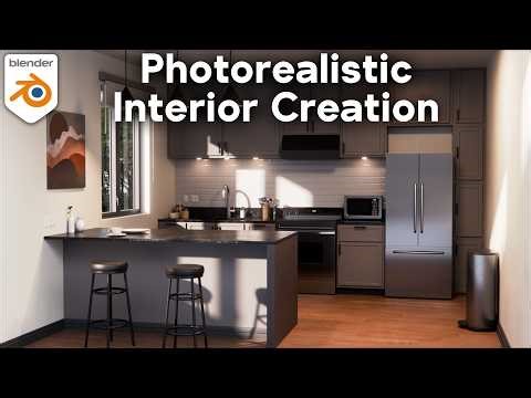 Photorealistic Interior Creation (Blender Course Trailer)