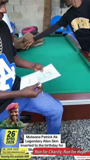 Musical Artist Alien Skin @AlienSkinUg is super Excited to attend Gen Muhoozi’s 52nd Birthday Run#MKAT52