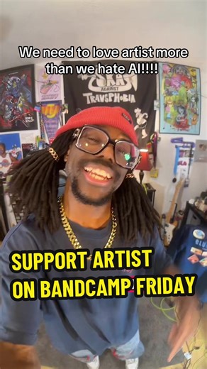 BANDCAMP FRIDAY!!! This Friday, May 1st! This will be the ‼️⚠️LAST BANDCAMP FRIDAY UNTIL AUGUST⚠️‼️ so make sure you take advantage of that and grab some great records!!!! 🥳🎉✨ #noAI #indiemusic #alternative #independentartist #music