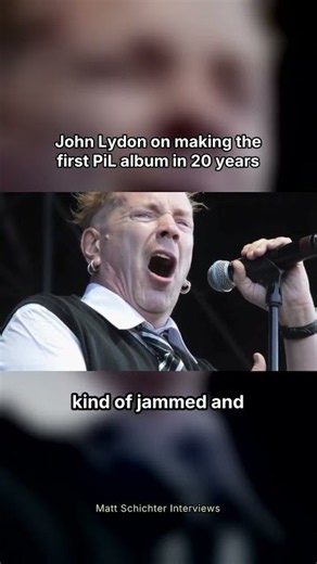 John Lydon on making the first PiL album in 20 years #shorts