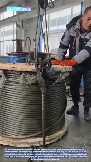 How a Swaging Machine Forges a Permanent Bond for Heavy-Duty Wire Rope