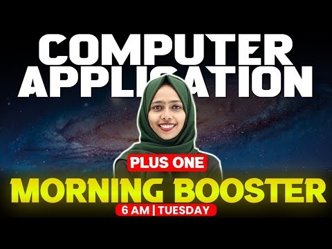 Plus One Computer Application Christmas Exam | |Final Revision | Exam Winner