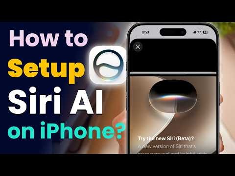 How to Setup and USE Siri AI on iPhone? Activate Siri AI on iPhone Full Tutorial