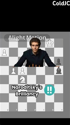 Daniel Naroditsky's Brilliancy #chess