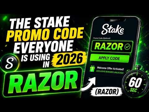 THE STAKE PROMO CODE EVERYONE IS USING IN 2026 (RAZOR)