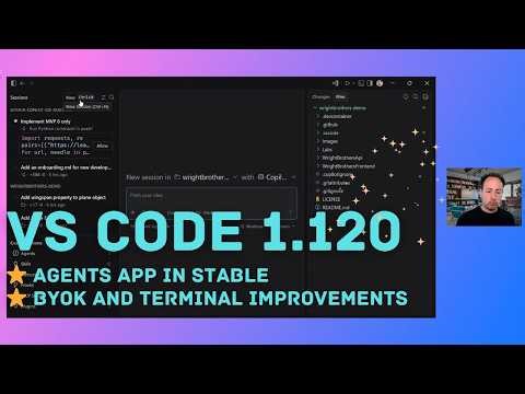 Visual Studio Code and GitHub Copilot - What's new in 1.120