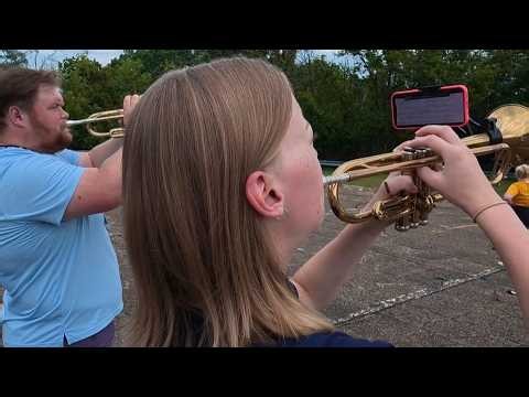 Local bands embracing technology to improve marching