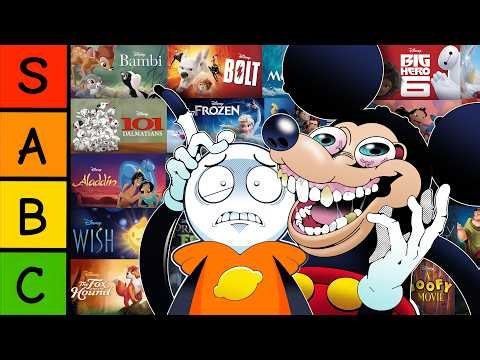 Ranking Every Disney Movie