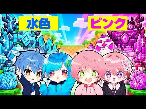 ピンクVS水色で超激レアの卵を盗むロブロックス..【ROBLOX】