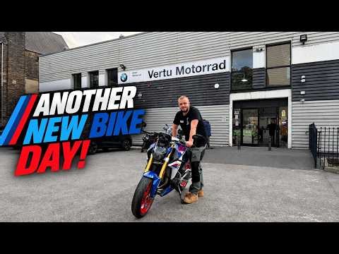ANOTHER NEW BIKE??? Collecting & FIRST RIDE Of The BMW F900 R!