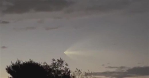 SpaceX rocket launch captured on camera in Pittsburgh area