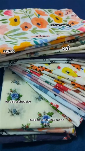 Problematic ka rin ba sa paghahanap ng panyo everyday? Click the yellow basket to solve your problem. #panyo #cotton #soft #cannon