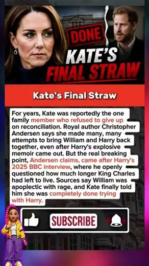 Kate's Final Straw With Prince Harry #royalfamily #britishroyals #princewilliam #princeharry #royal