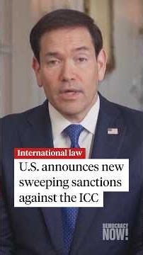 U.S. announces new sweeping sanctions against the ICC