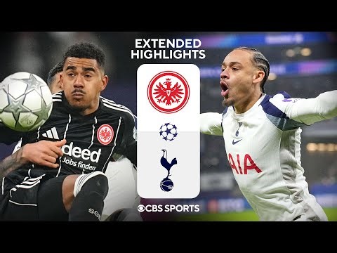 Eintracht Frankfurt vs. Tottenham: Extended Highlights | UCL League Phase MD 8 | CBS Sports Golazo