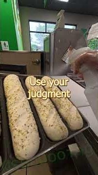 How To Bake Bread At Subway POV
