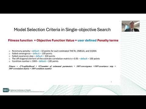 Machine Learning Algorithm for Population Pharmacokinetics (pyDarwin)