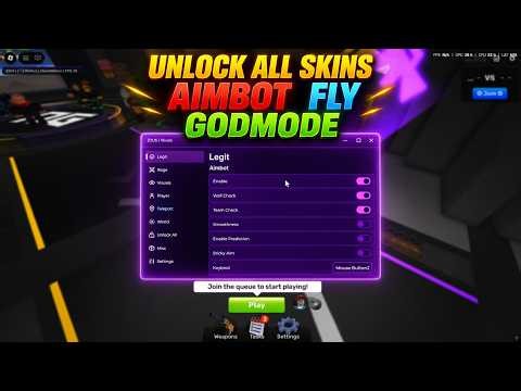 Rivals Script | UNLOCK ALL SKINS, AIMBOT, INSTANT KILL, GODMODE, FLY, HITBOX EXPANDER & MORE!