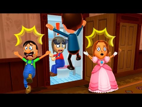 Wii Party Minigames - Mario Vs Pablo Vs Pierre Vs George | Who Wins?