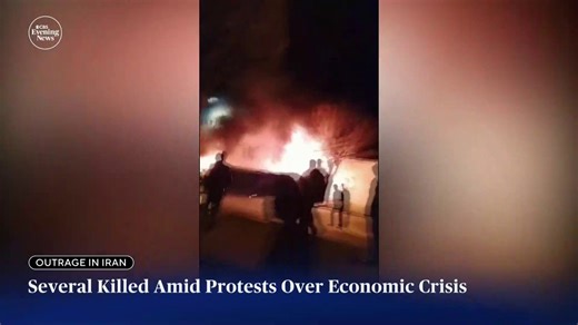 Widening demonstrations sparked by Iran's ailing economy spread Thursday into the Islamic Republic's rural provinces. Six people were killed, Iran's Fars News Agency reports, marking the first deaths in five days of protests. | CBS News