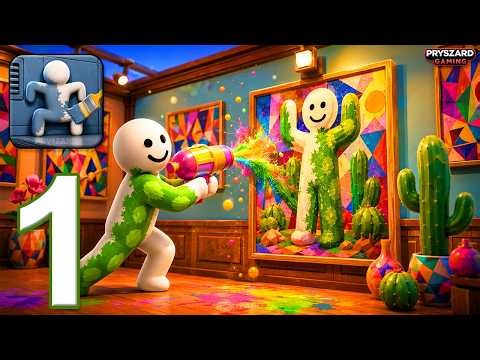 Painty Hide n Seek - Gameplay Walkthrough Part 1 - Paint Hide & Seek (iOS, Android)