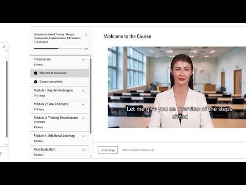 Competency-based Training - Design, Development, Implementation and Evaluation.