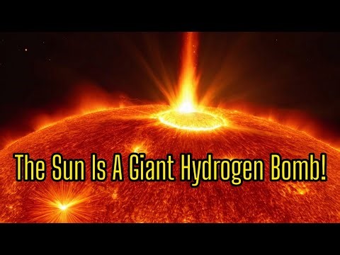 The Sun Is a Giant Hydrogen Bomb… Burning Without Oxygen. How?