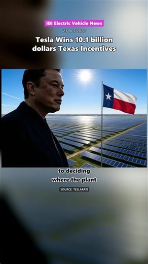 Tesla Wins 10.1 billion dollars Texas Incentives | EV News