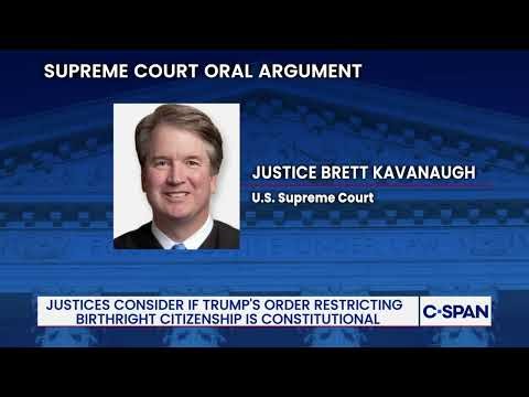 Justice Kavanaugh Questions Congress’s Use of Wong Kim Ark Language in Birthright Citizenship Debate