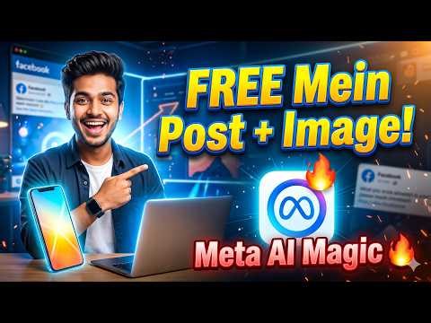 Meta AI New Feature 😱 Create Facebook Posts + Images in 1 Click | Meta Business Suite Update 2026