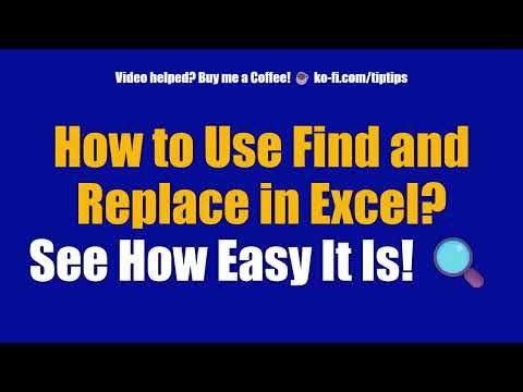 How to Use Find and Replace in Excel? See How Easy It Is! 🔍