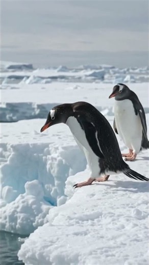 🐧 Watch Gentoo Penguins Dive Into Antarctic Waters