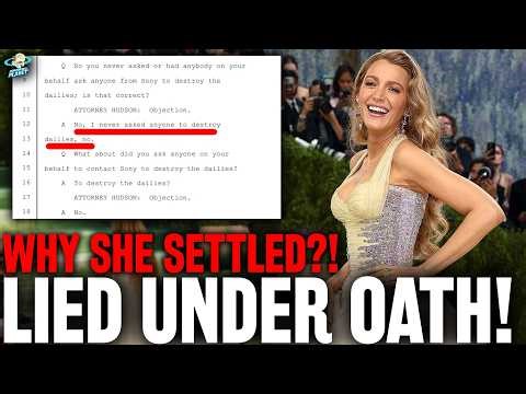 Blake Lively DROPPED Case To Attend Met Gala!? Or Because She Was CAUGHT LYING Under Oath!?