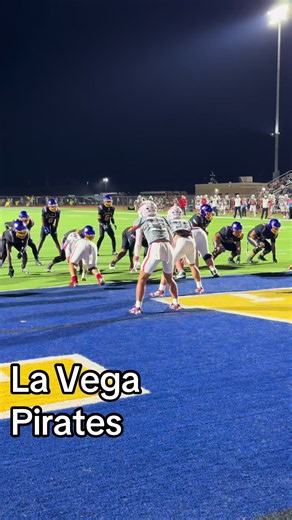 La Vega Pirates 🏴‍☠️ vs. Salado Eagles. My original script included for broadcast for our KWTX XtraPoint Highlight Show. 2ND QUARTER AND LA VEGA MAKING SALADO WALK THE PLANK AS CRAIG BRADLEY WOULD PLUNDER IN FROM 1 YARDS OUT, MAKING IT 49-0 #lavega #lavegafootball #highschoolfootball #football #touchdown