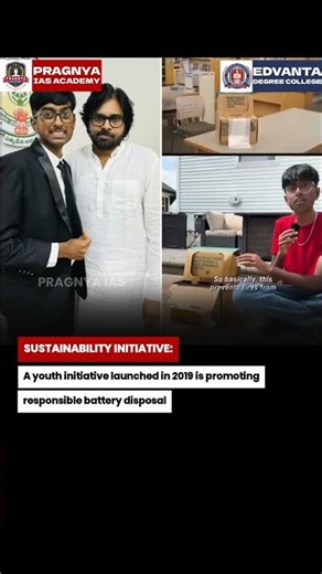 Youth-led campaign promotes global battery recycling awareness